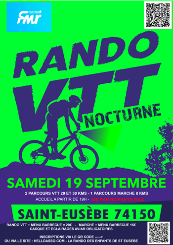 RANDO VTT 19 SEPTEMBRE